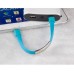 Микро USB  кабель в виде браслета XC1029 (голубой)