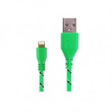 USB кабель для Iphone (зеленый)