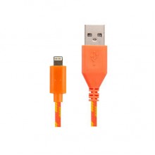 USB кабель для Iphone (оранжевый)