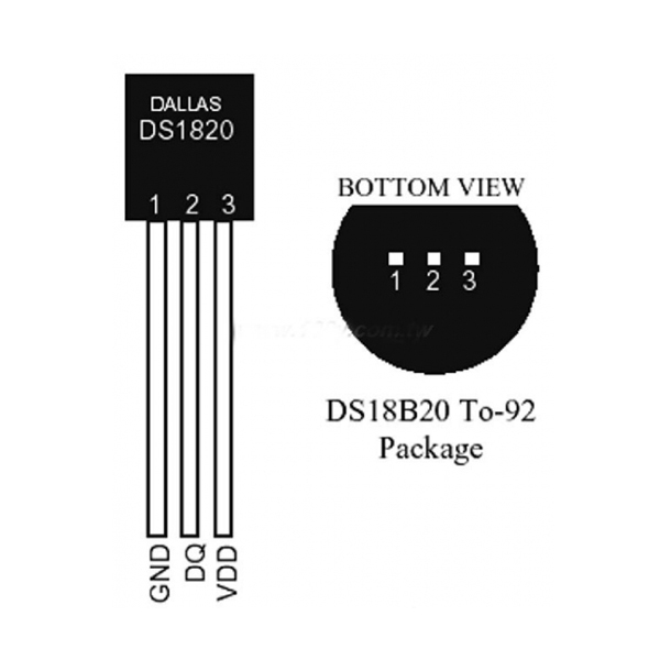 Ds18b20 микросхема датчик температуры –  Ds18b20 микросхема .